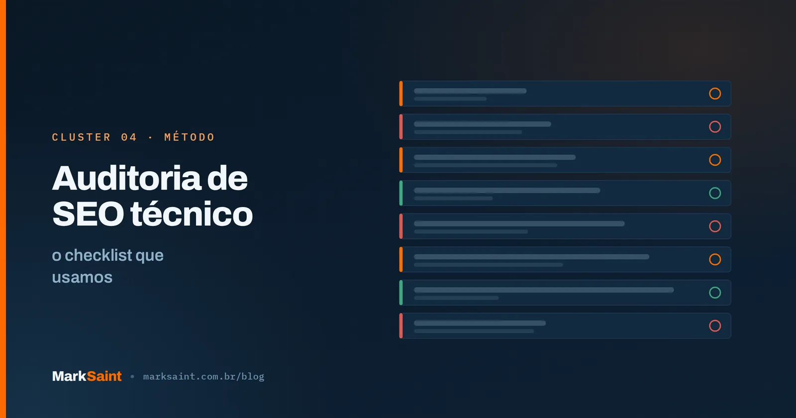 Auditoria de SEO técnico: o checklist que usamos
